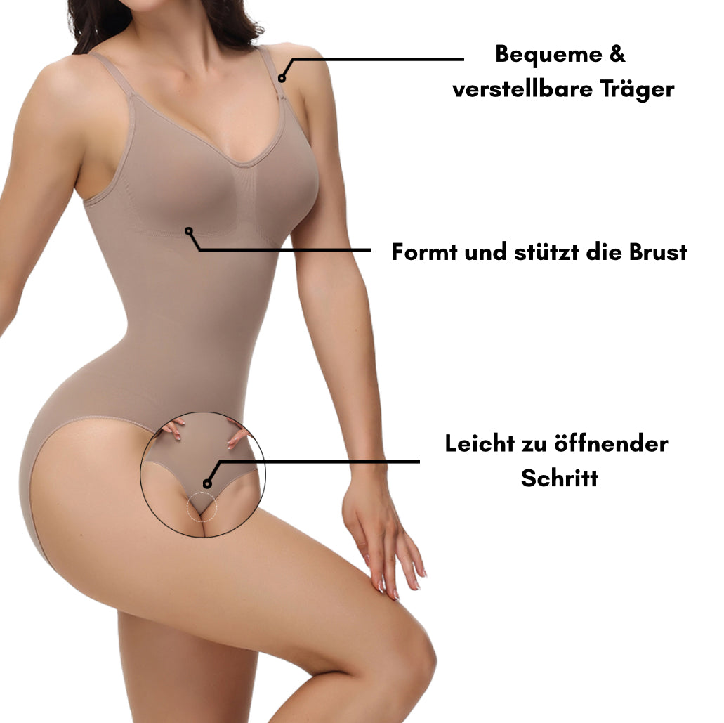 Bodysuit Shapewear mit Trägern