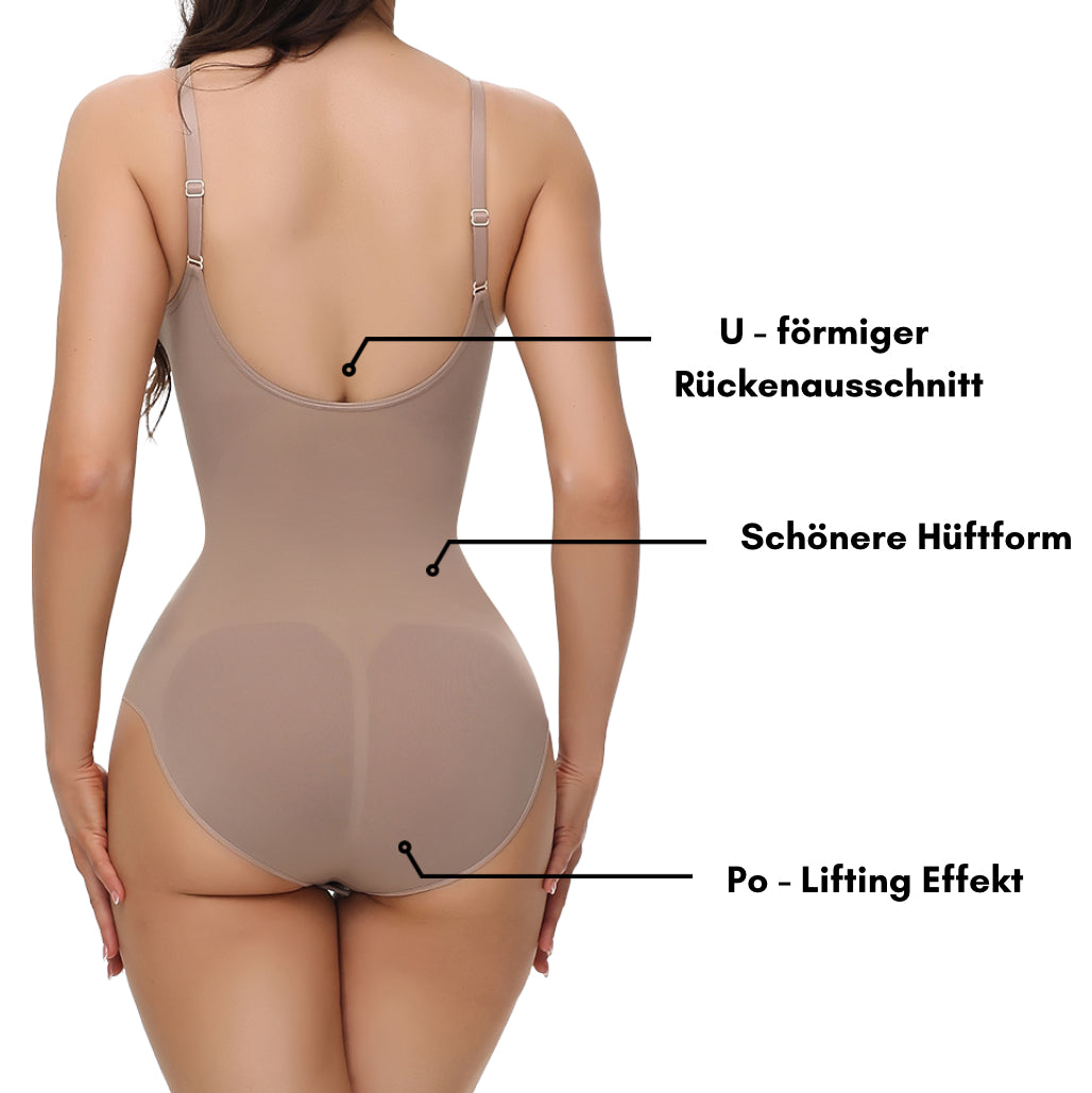 Bodysuit Shapewear mit Trägern